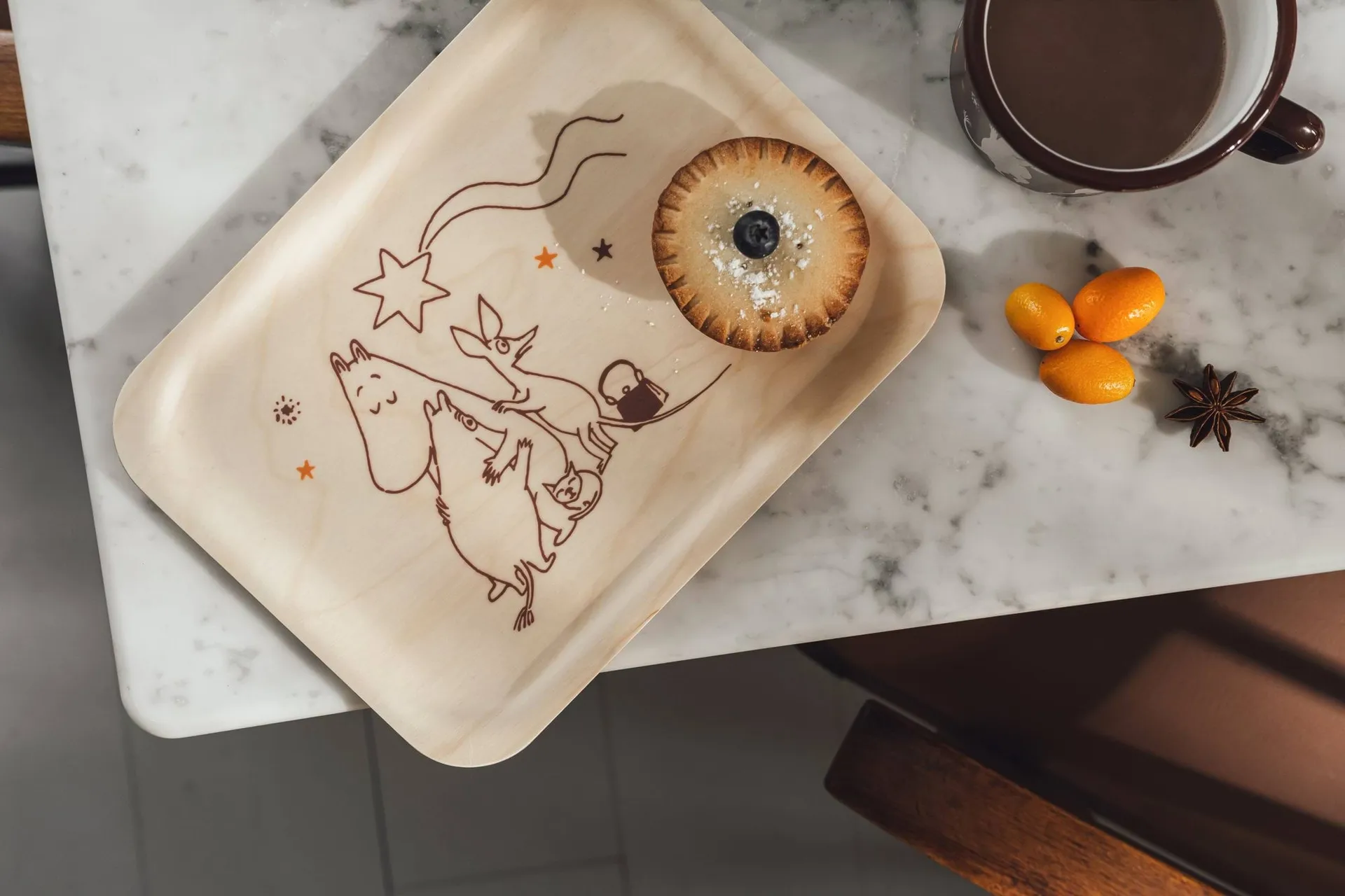 Mumin tray 20x27 cm, Comet Muurla