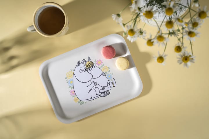 Mumin tray 20x27 cm, Flowers Muurla
