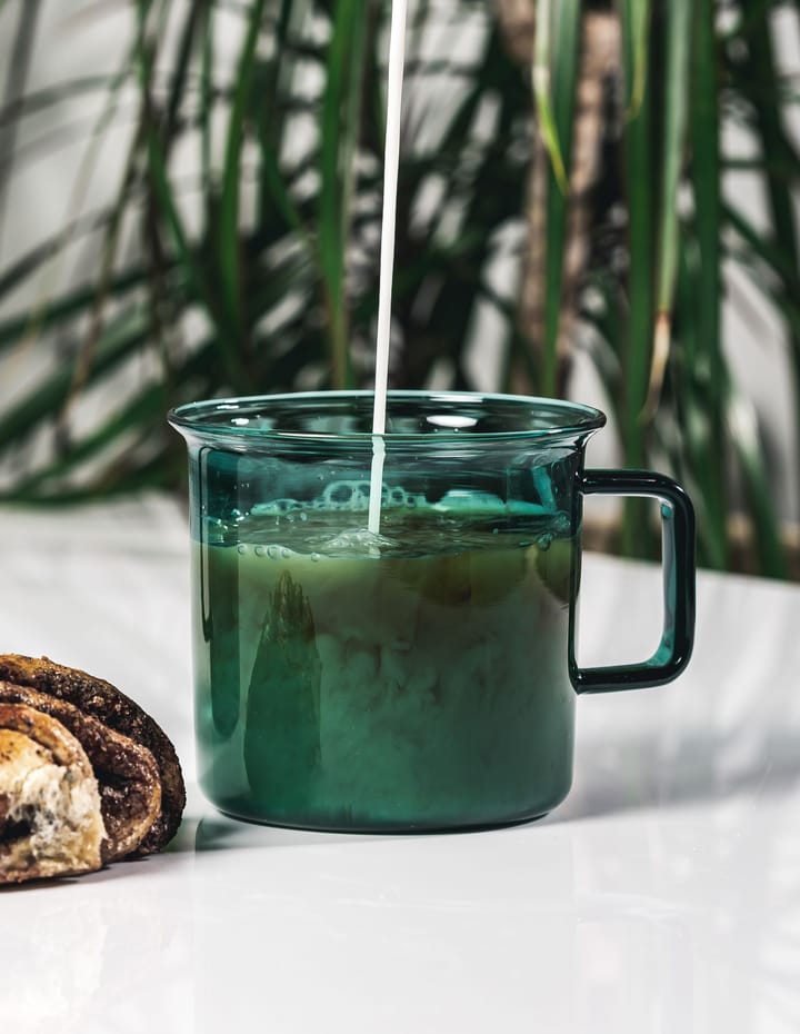 Muurla glassmug 35 cl, Teal Muurla