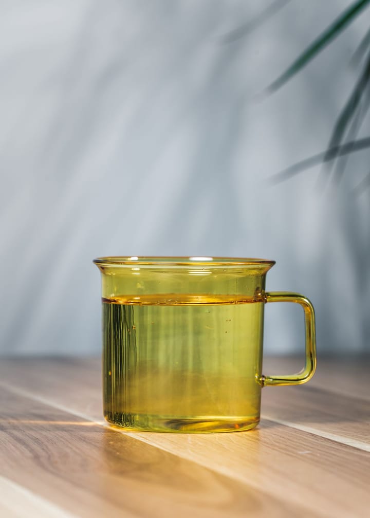 Muurla glassmug 35 cl, Yellow Muurla