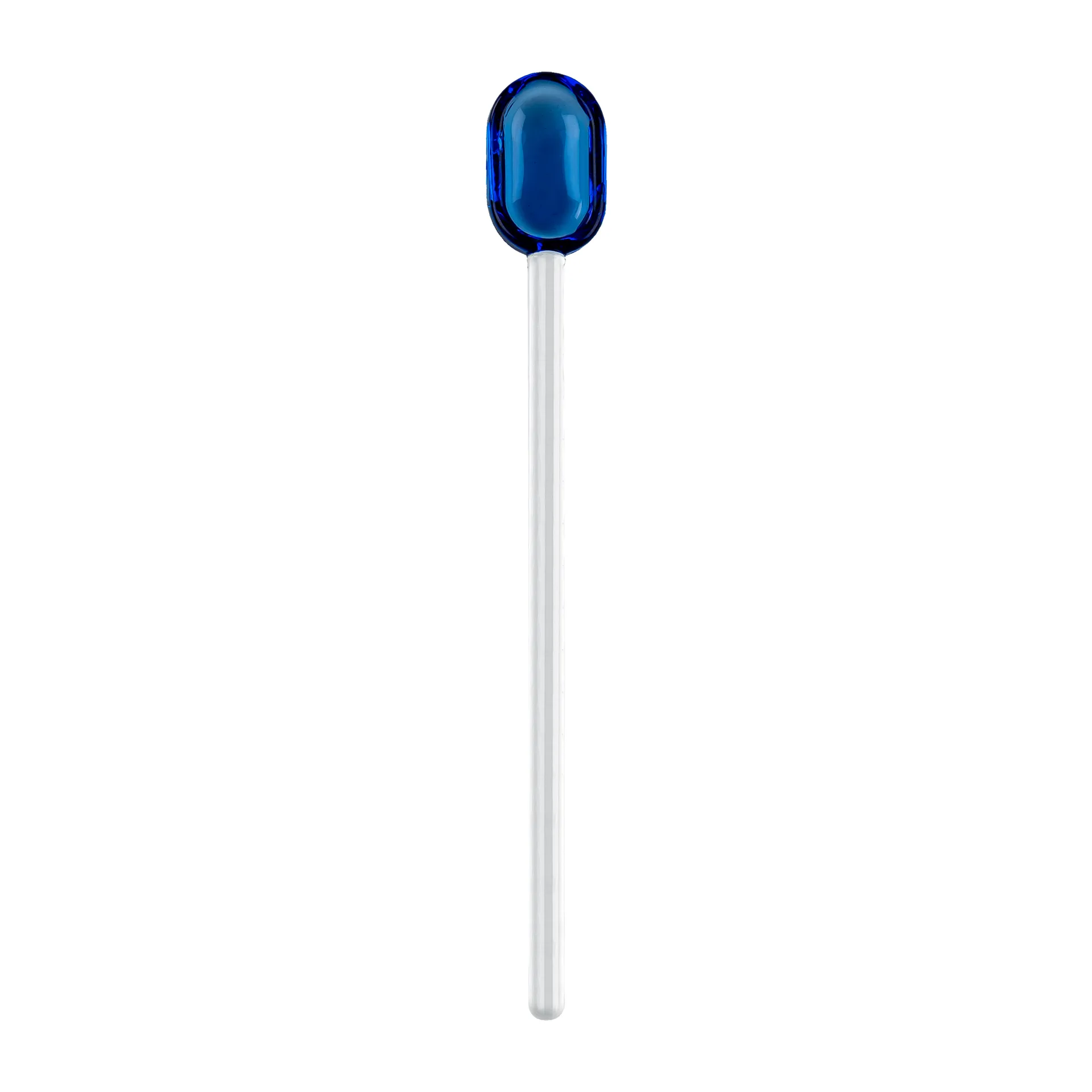 Muurla latte spoon glass 15.5 cm, Blue-clear Muurla
