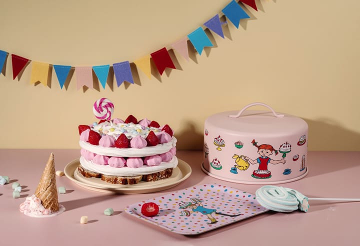 Pippi cake stand with dome, Birthday Muurla