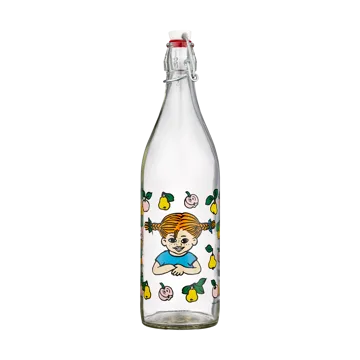 Pippi glass bottle 1 L - Fruits - Muurla
