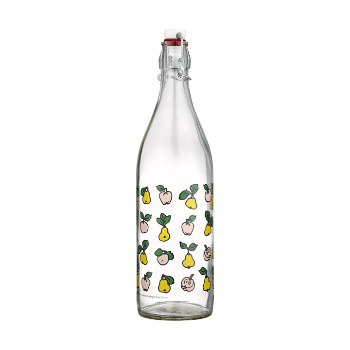 Pippi glass bottle 1 L, Fruits Muurla
