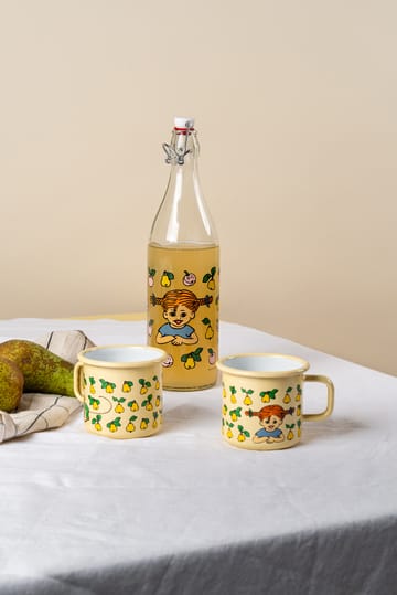 Pippi glass bottle 1 L - Fruits - Muurla