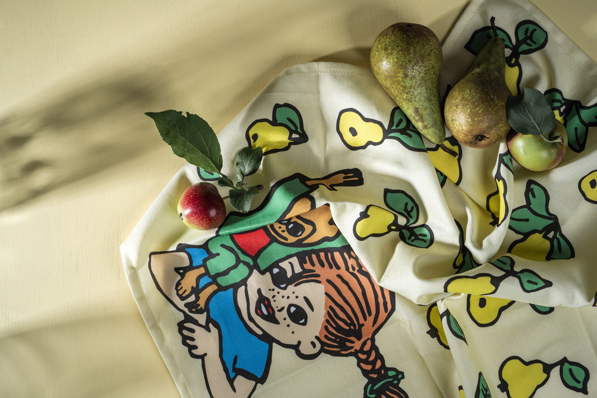 Pippi kitchen towel 50x70 cm, Fruits Muurla