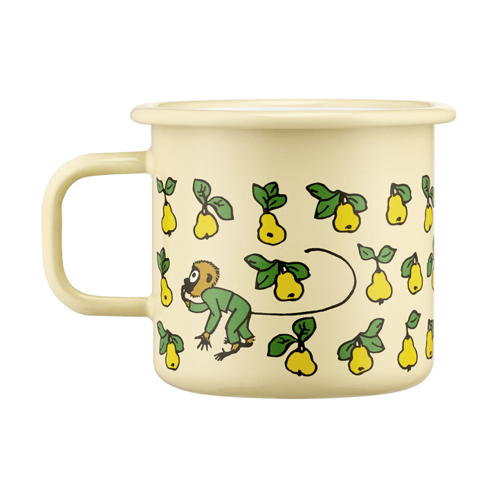 Pippi Longstocking enamel mug 3.7 dl, Fruits Muurla