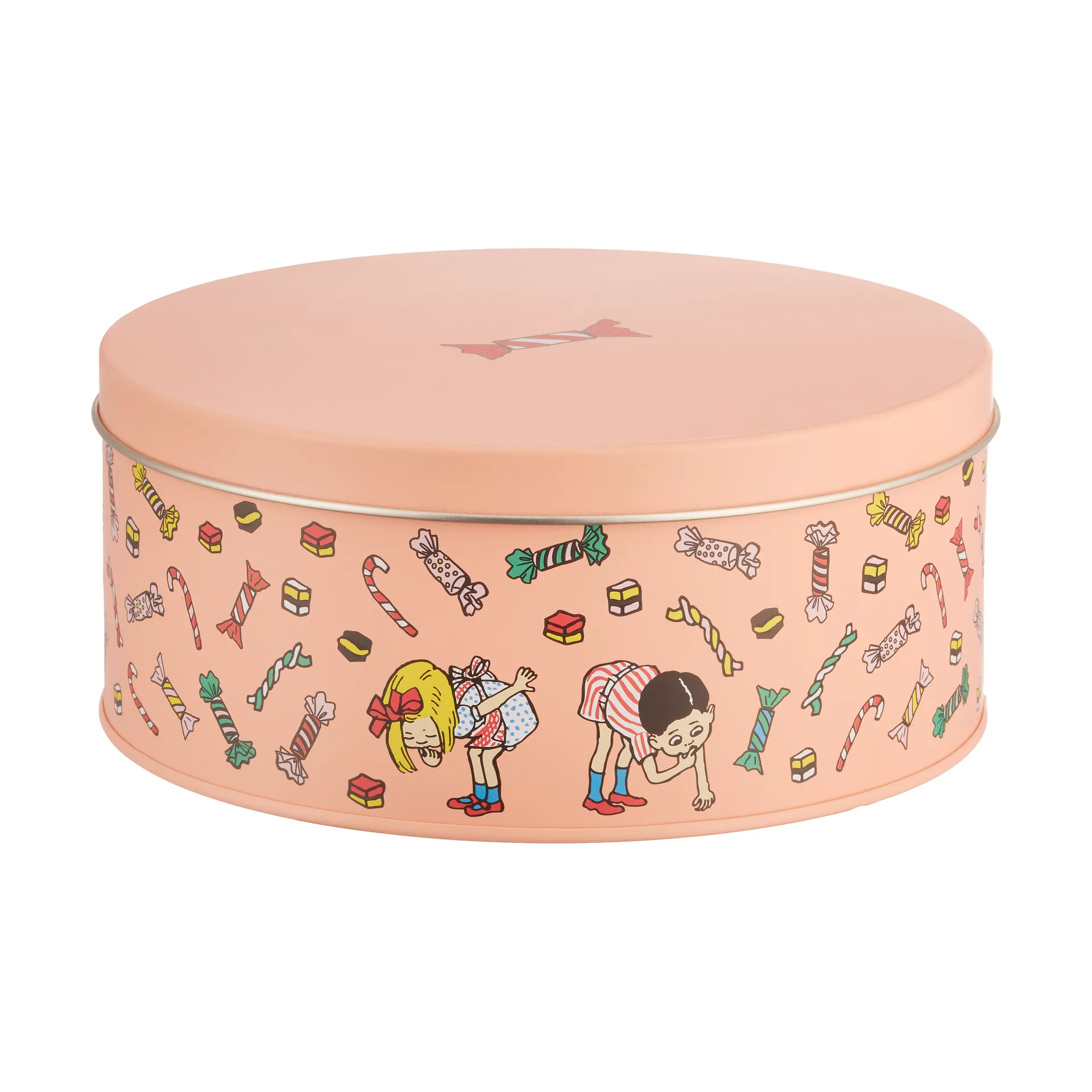 Pippi storage jar with lid Ø15 cm, Candy Muurla