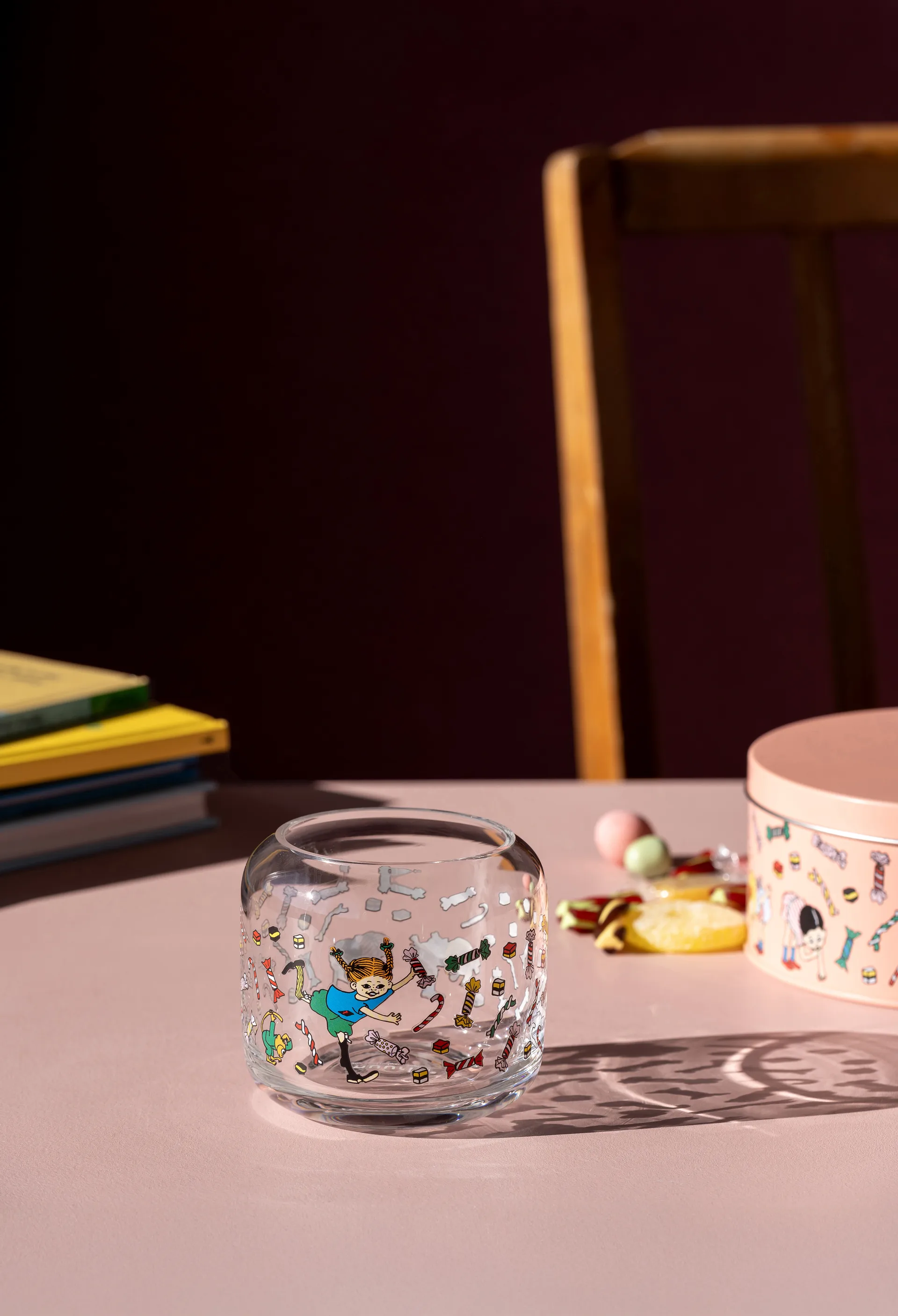 Pippi tealight holder Ø9x8 cm, Candy Muurla