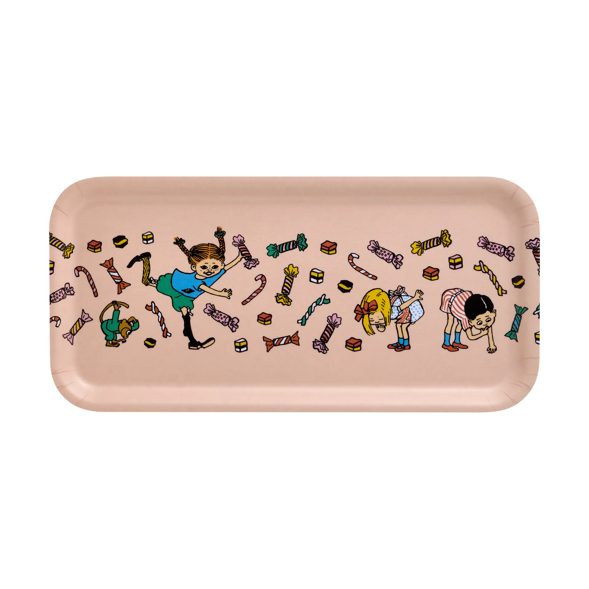 Pippi tray 13x27 cm, Candy Muurla