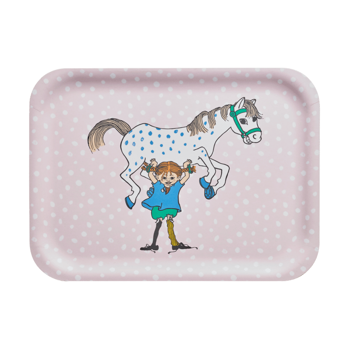 Pippi tray 20x27 cm - Pippi and the Horse - Muurla