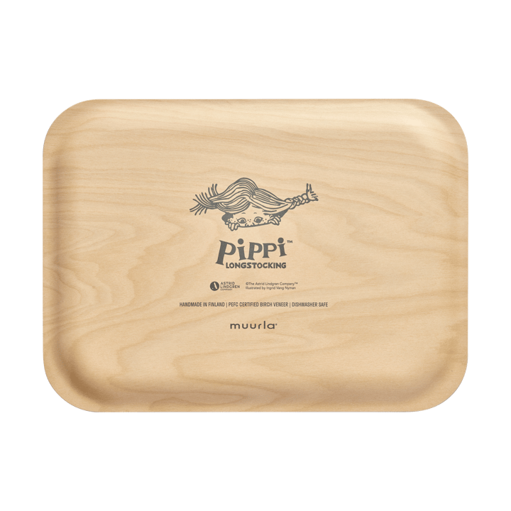 Pippi tray 20x27 cm, Pippi and the Horse Muurla