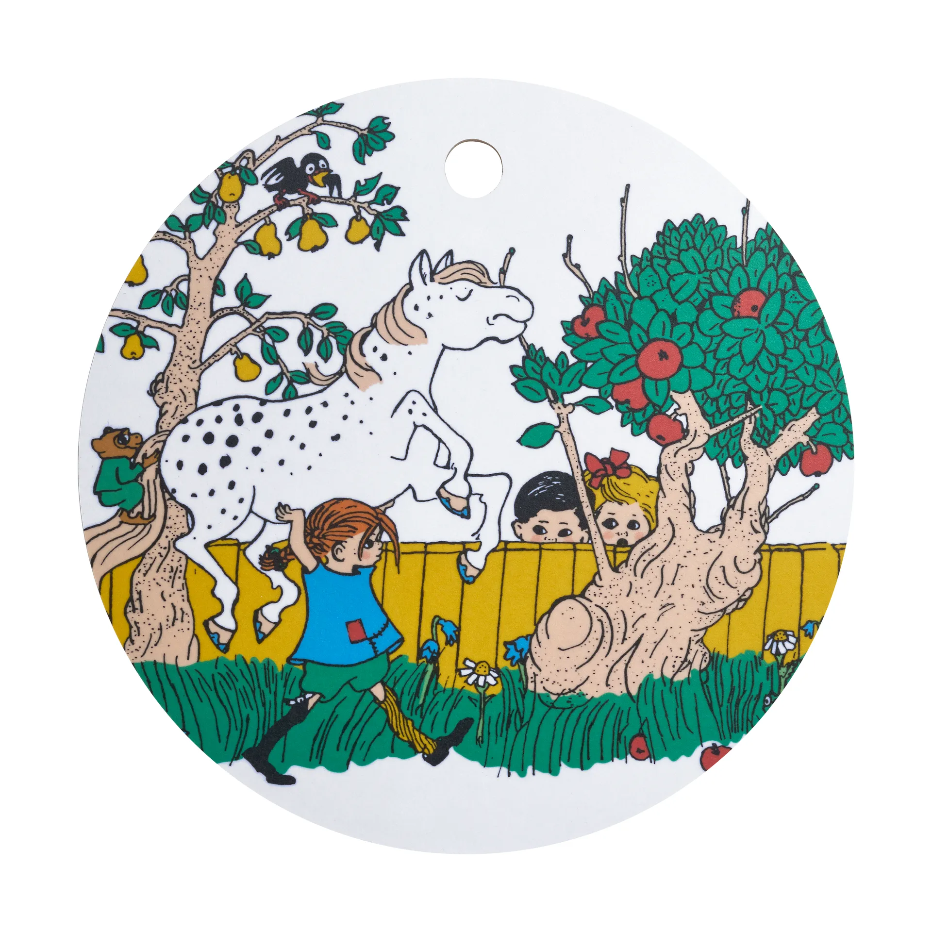 Pippi trivet Ø20 cm, The Way Home Muurla