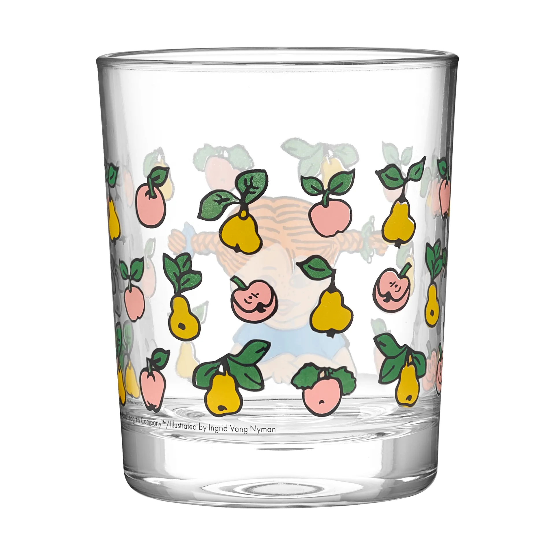 Pippi water glass 2 dl, Fruits Muurla
