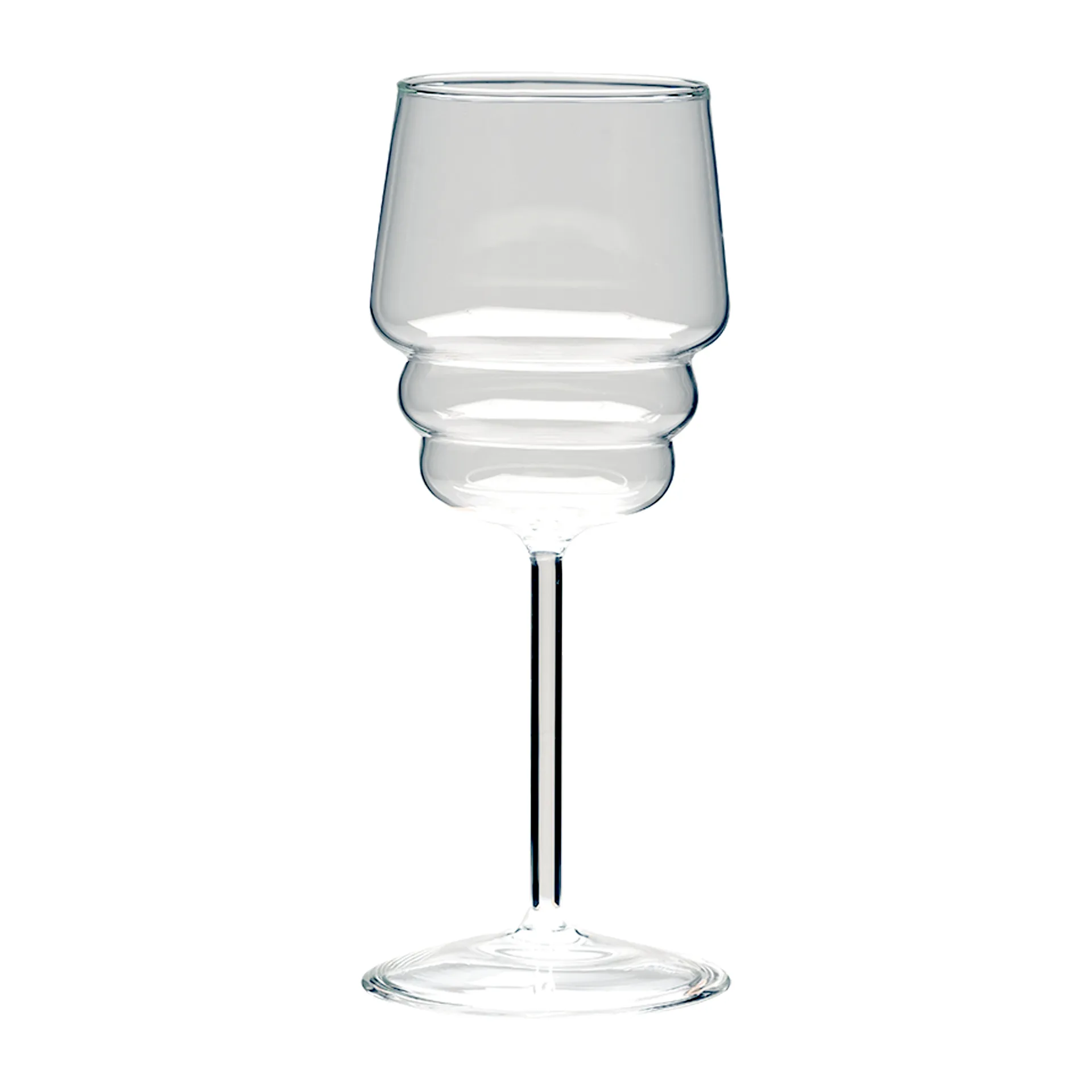 Steps white wine glass 32 cl, Clear Muurla