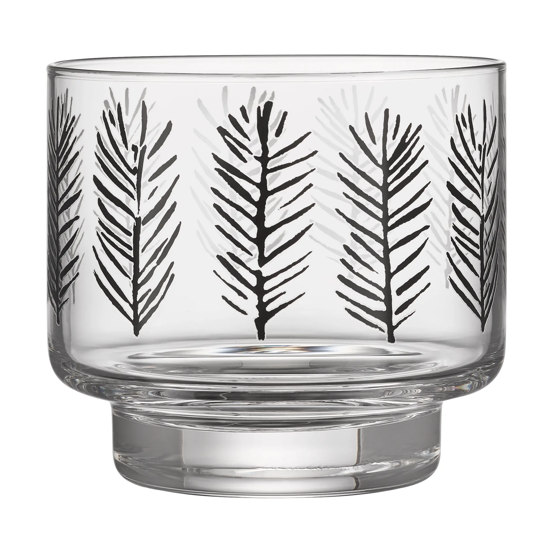 Teemu Järvi x Muurla candle holder Ø9x8 cm, Spruce branches Muurla