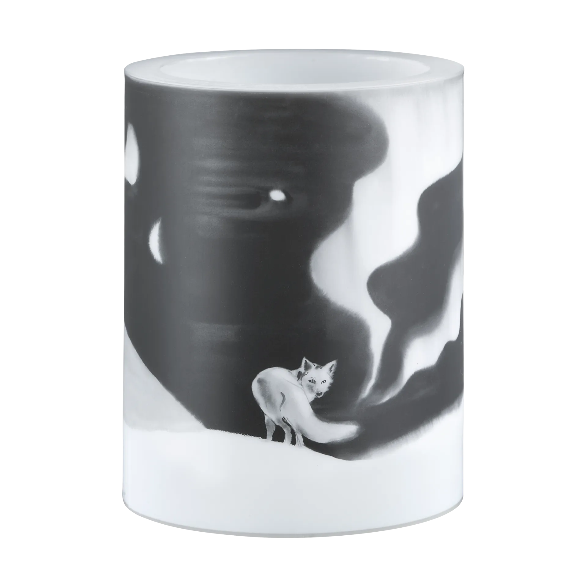 Teemu Järvi x Muurla LED Candle Ø12.5 cm, Fox Muurla