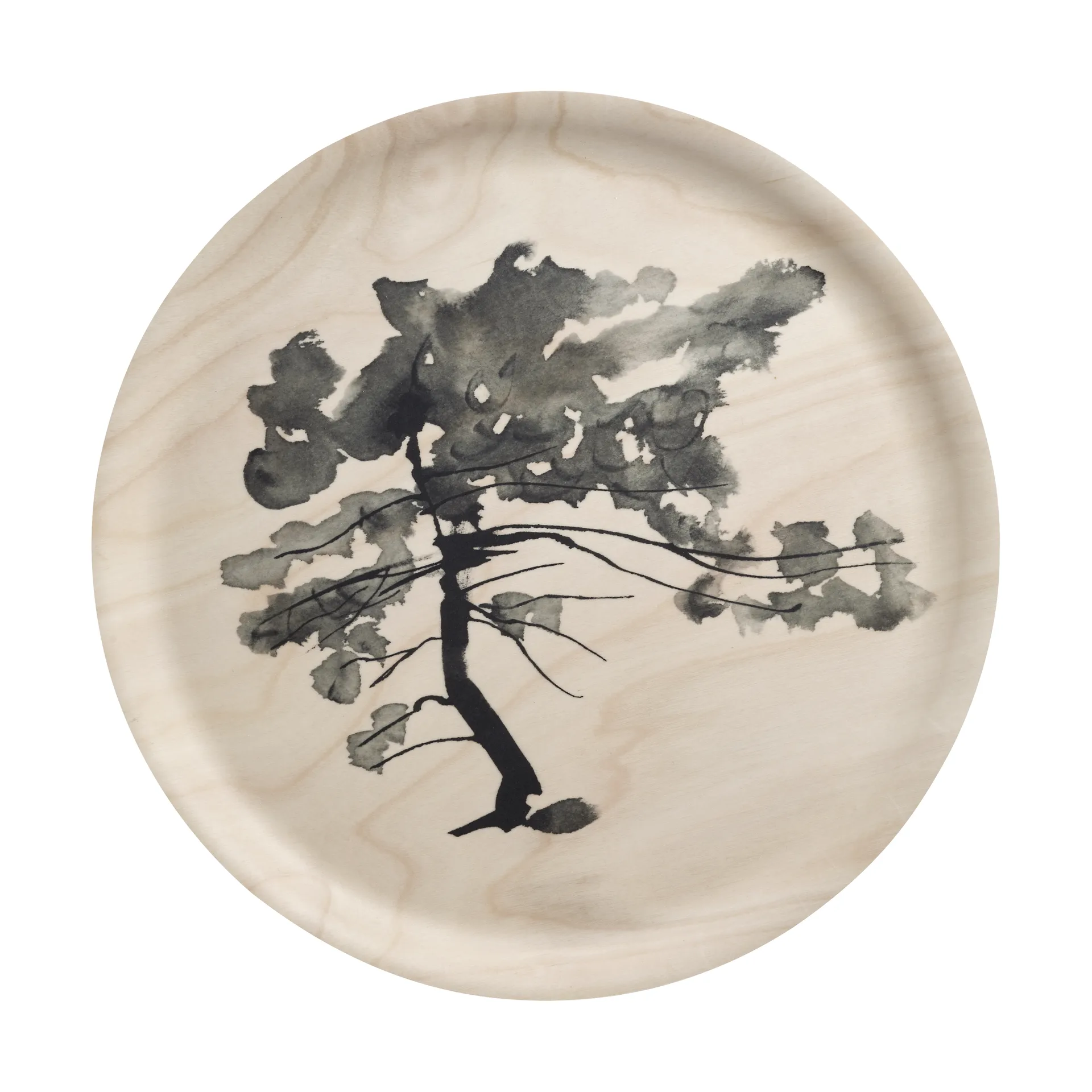 Teemu Järvi x Muurla tray Ø35 cm, Fir Muurla