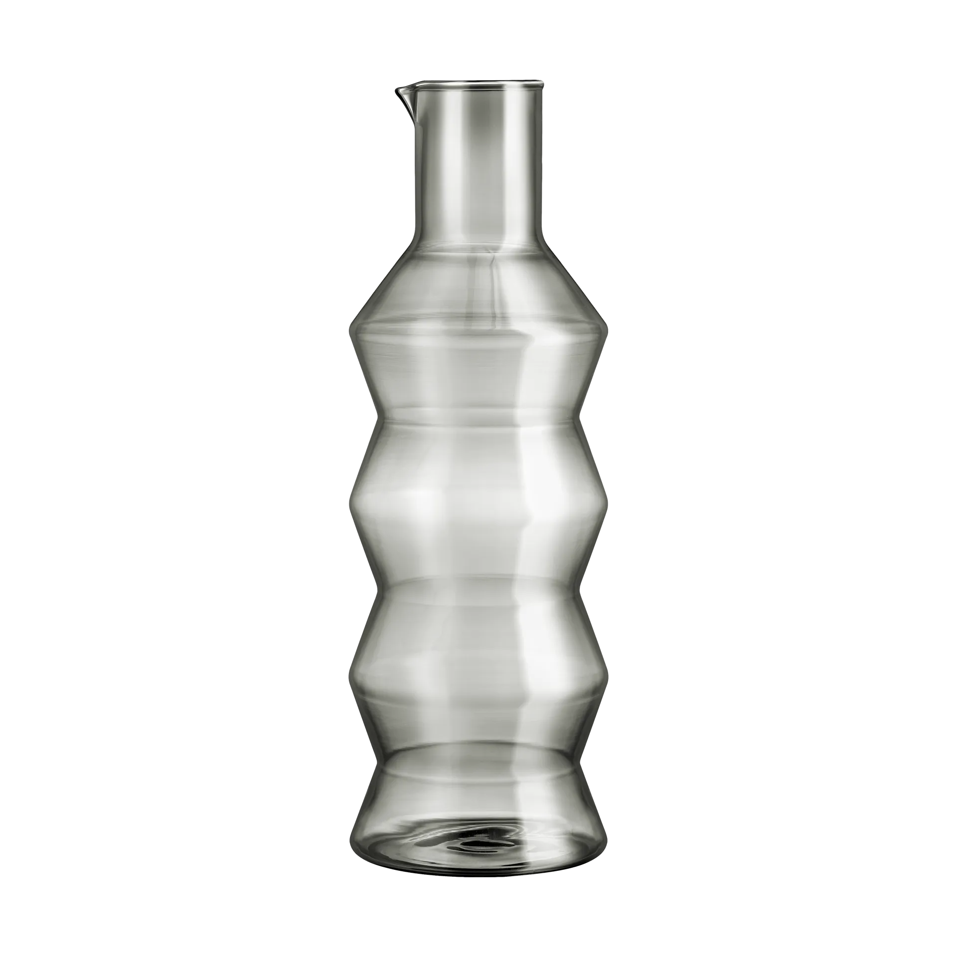 Waves carafe 1.3 L, Grey Muurla