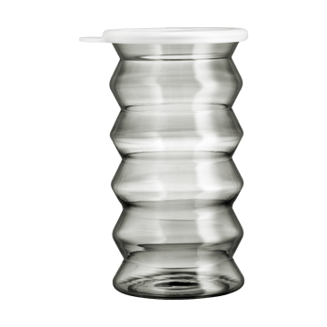 Waves vase 20 cm - Grey - Muurla