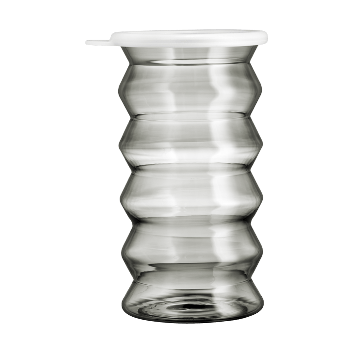 Waves vase 20 cm, Grey Muurla
