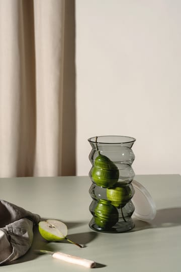 Waves vase 20 cm - Grey - Muurla