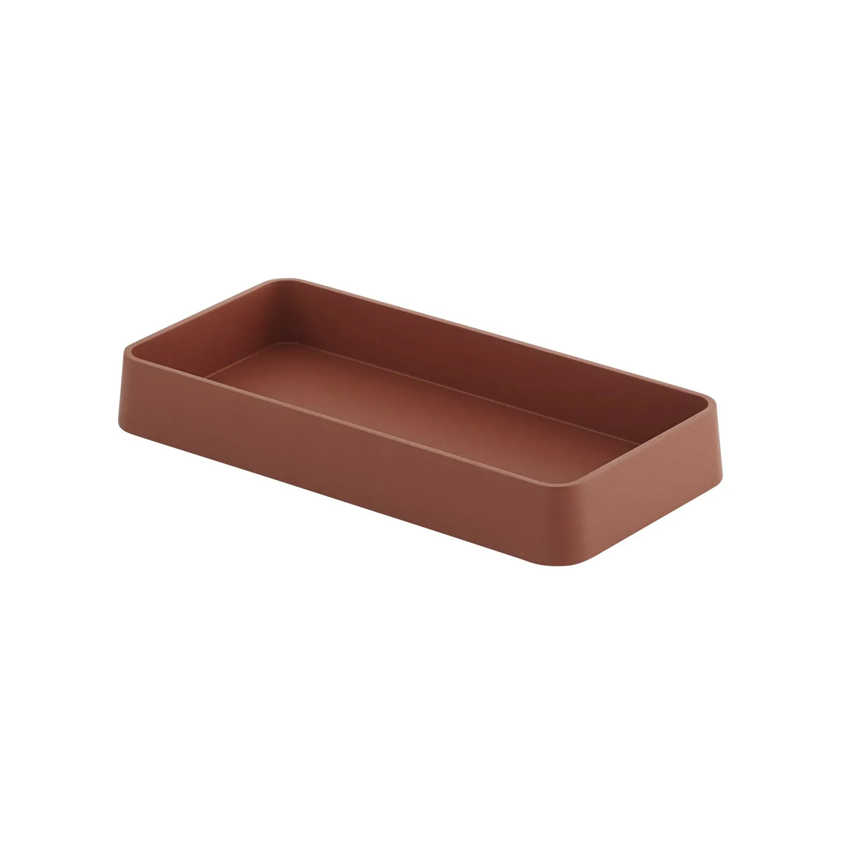 Arrange Desktop tray 12x25 cm, copper brown Muuto