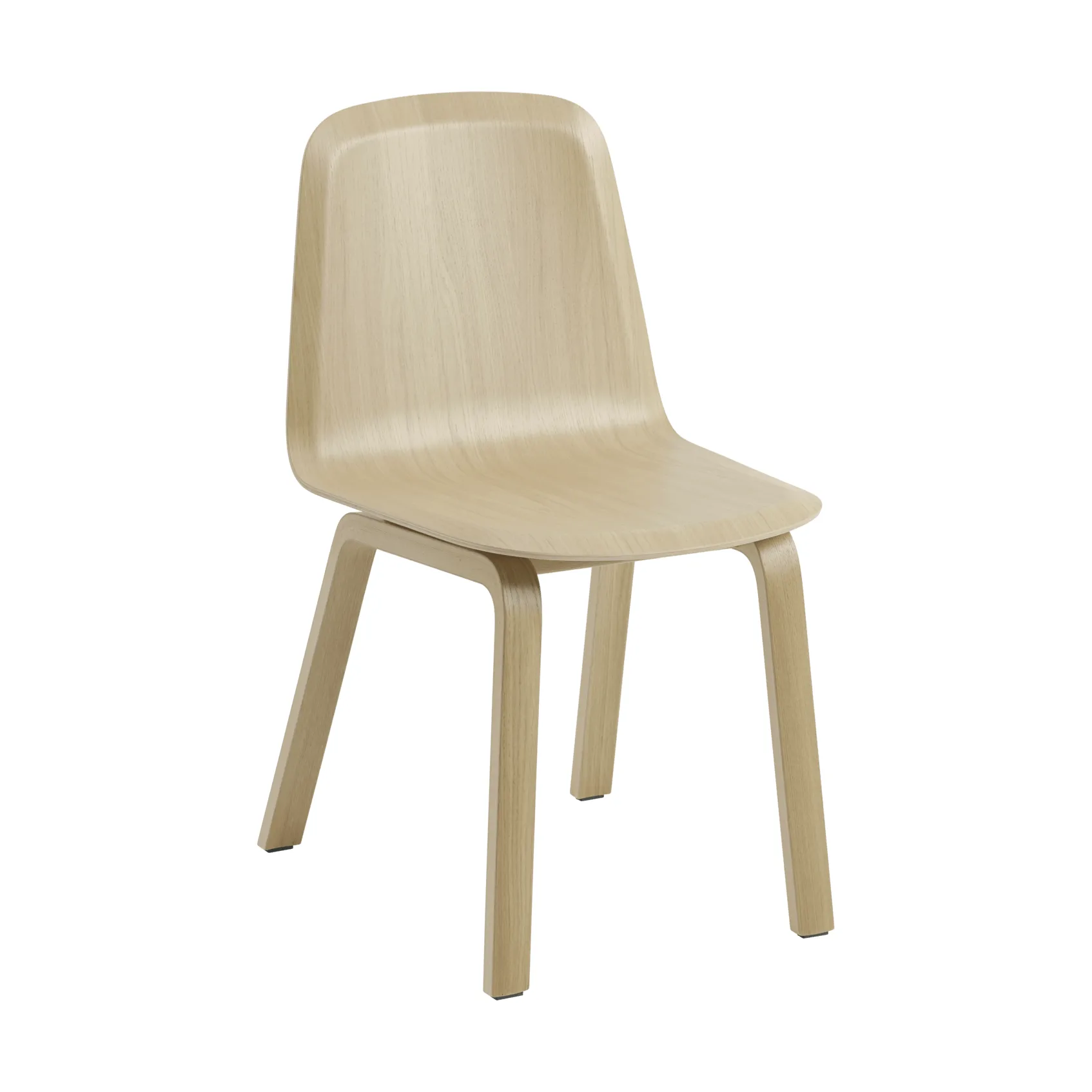 Brink Chair Wood Base chair, Oak Muuto