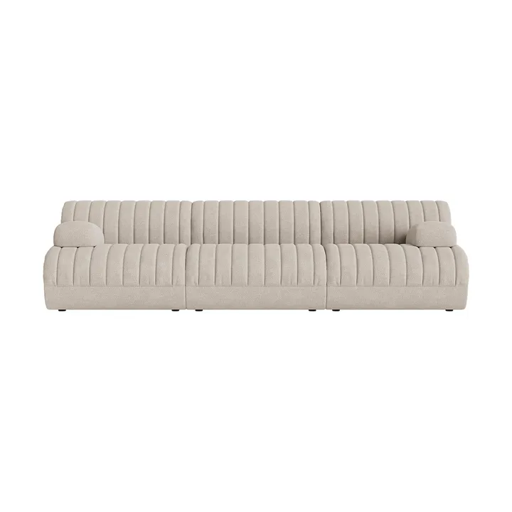 Coltre modular sofa - Configuration 2, turf-sand, 3-seater - Muuto