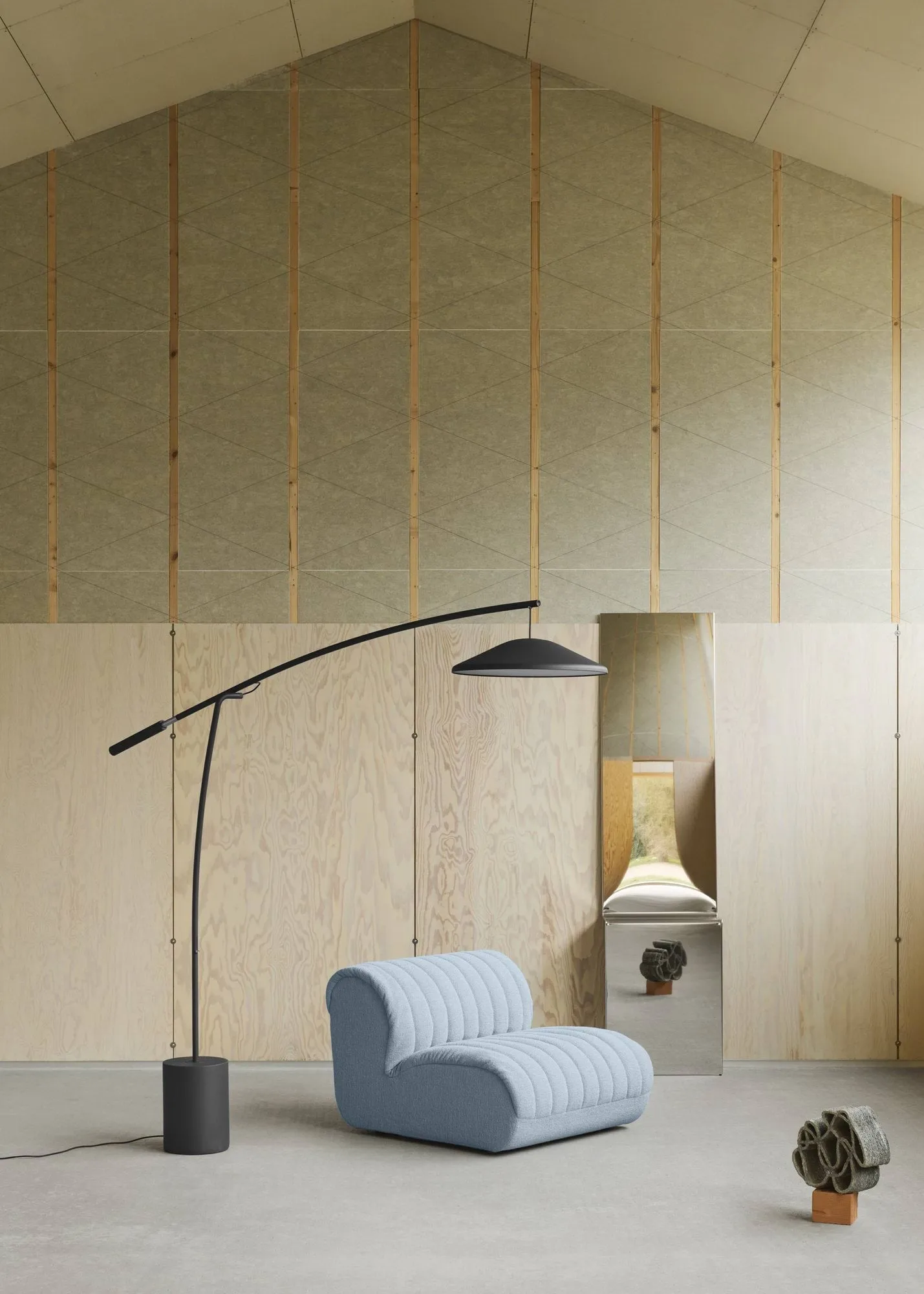 Coltre sofa module, Ottoman, turf-sand Muuto Coltre sofa module, Ottoman, turf-sand Muuto