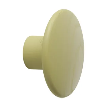 Dots Wood coat hook - Light olive, Ø6.5 cm - Muuto