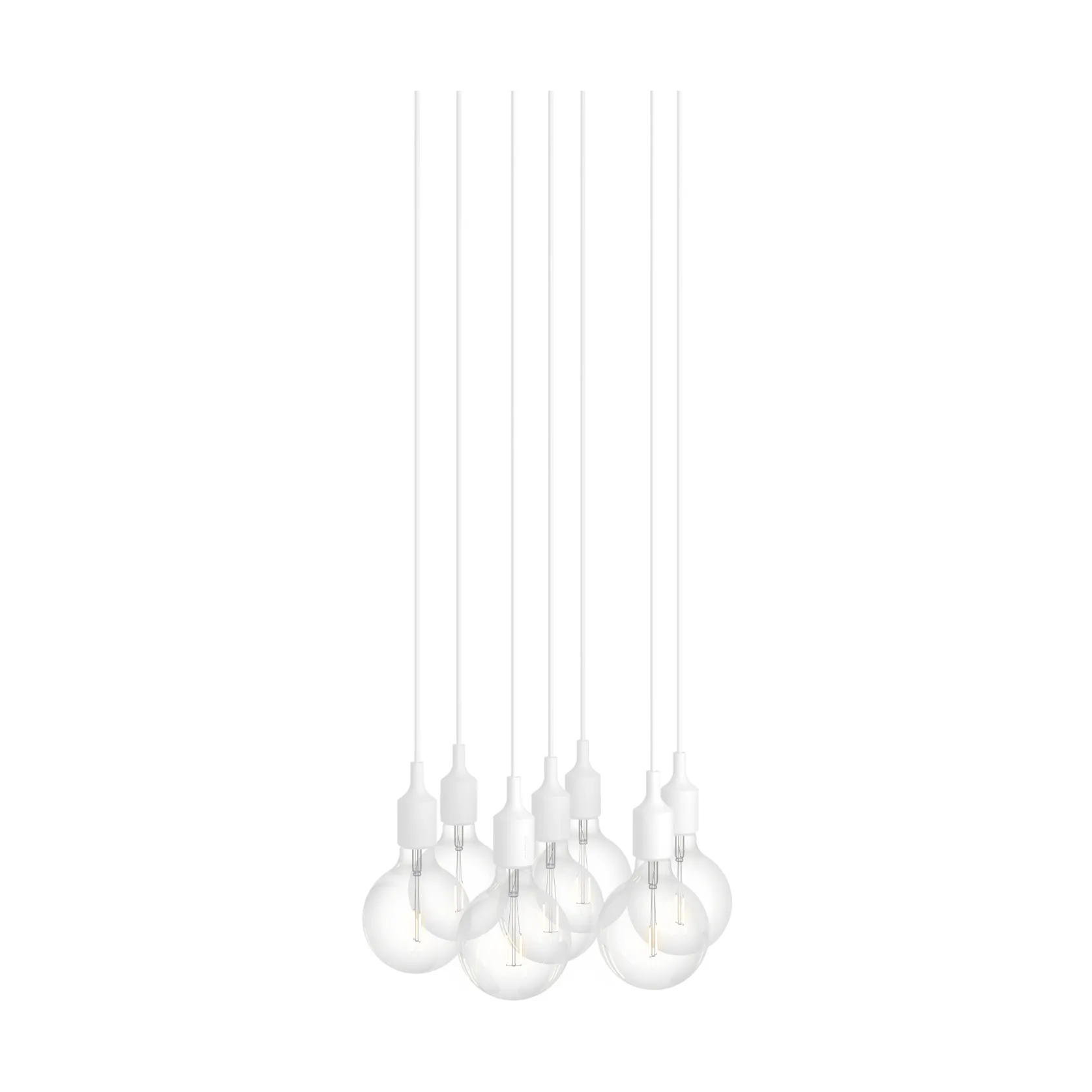 E27 Pendant Cluster 7 pendant, White Muuto