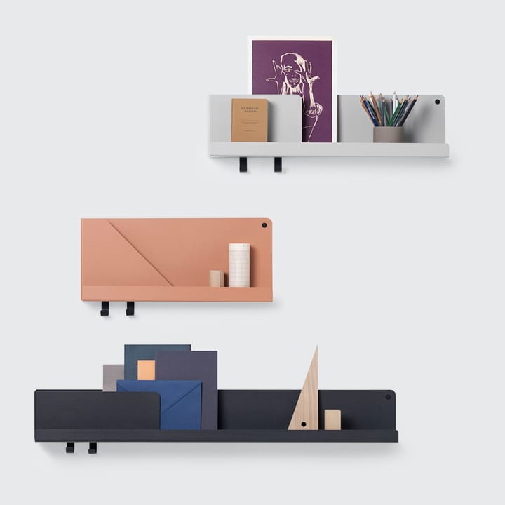Folded shelf medium, Grey Muuto