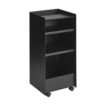 Folded Trolley open trolley - Black, 37.4x38.7x37.2 cm - Muuto