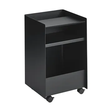 Folded Trolley open trolley - Black, 37.4x61.5x37.2 cm - Muuto