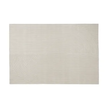Relevo Rug Quattro wool rug - Off white, 200x300 cm - Muuto