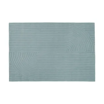 Relevo Rug Quattro wool rug - Sage green, 170x240 cm - Muuto