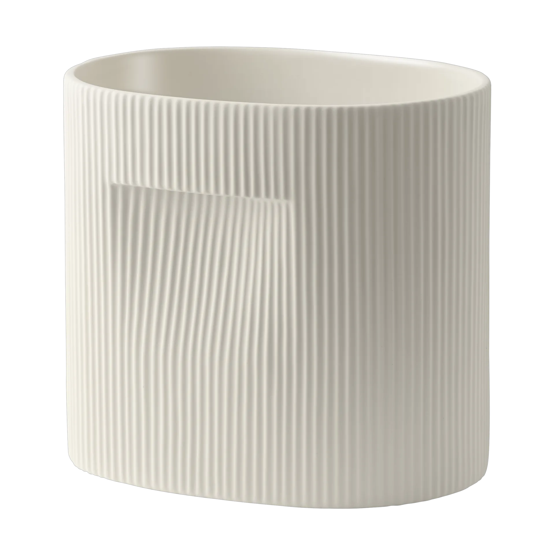 Ridge flower pot 24 cm, Off-white Muuto
