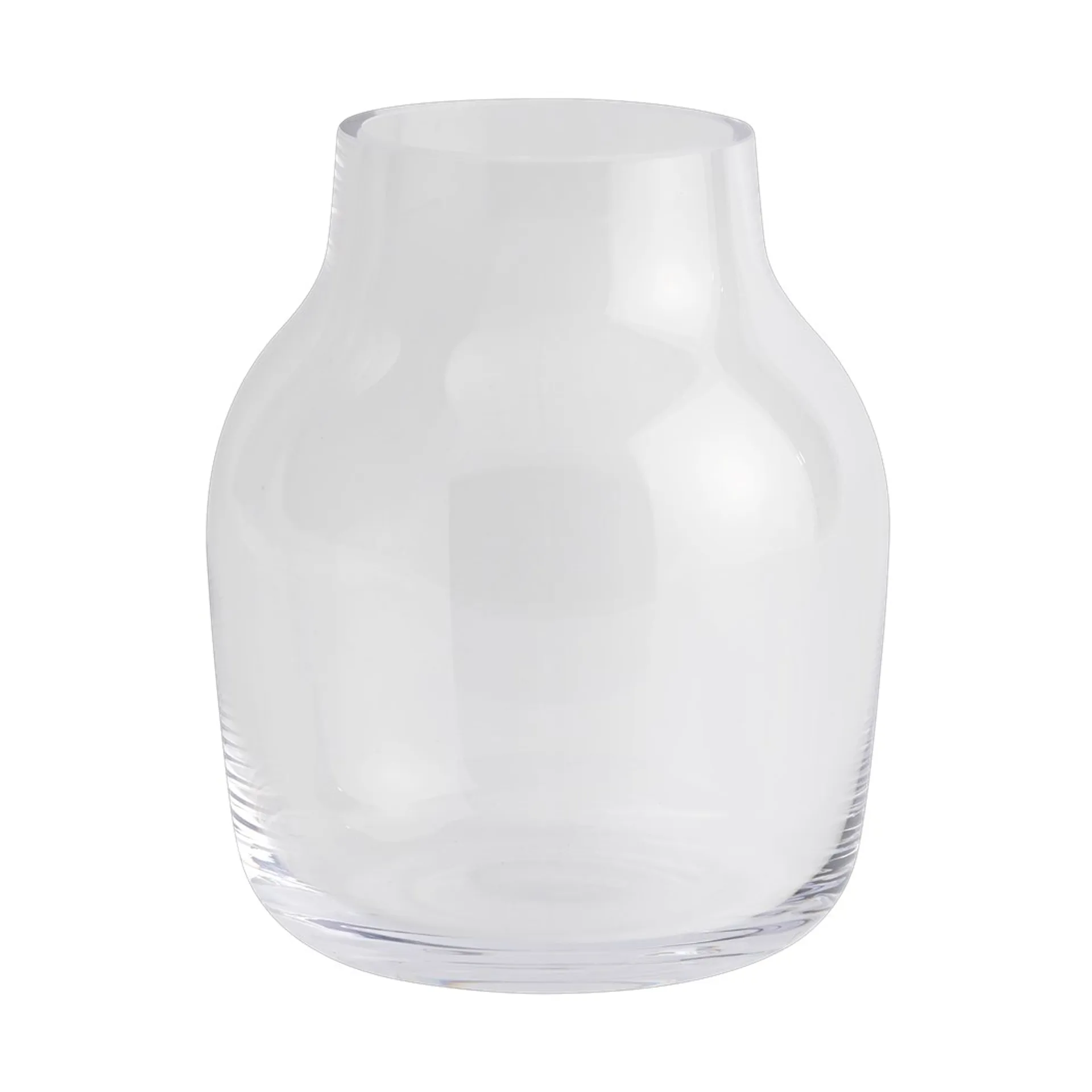 Silent vase Ø11 cm, Clear Muuto