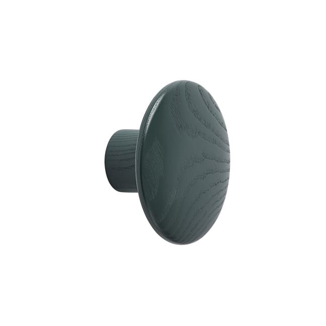 The Dots clothes hook dark green - Small - Muuto