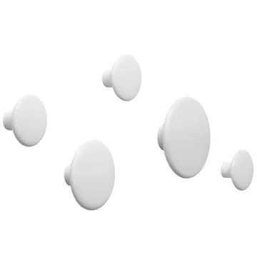 The Dots coat hook white - Medium - Muuto