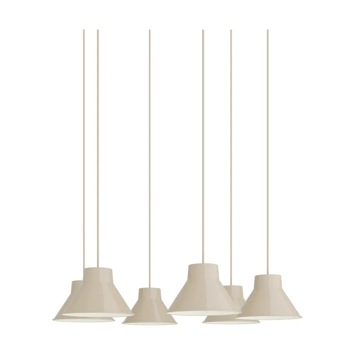 Top Pendant Cluster 6 pendant - Sand, Ø21 cm - Muuto
