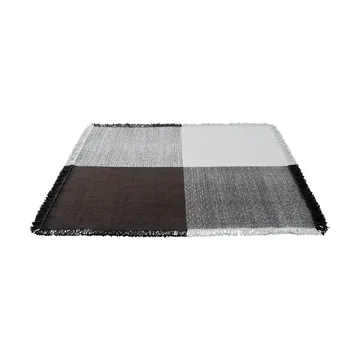 Verso wool rug - Cool grey-dark brown, 258x258 cm - Muuto