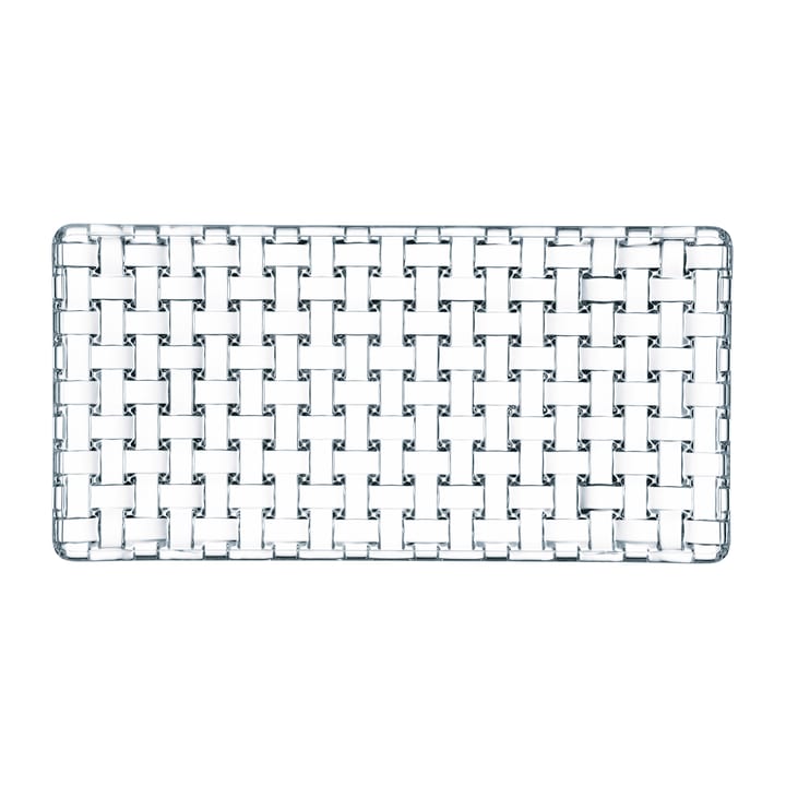 Bossa Nova plate 14x28 cm - clear - Nachtmann