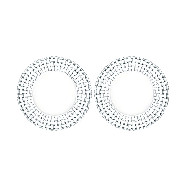 Bossa Nova plate 23 cm 2-pack - clear - Nachtmann