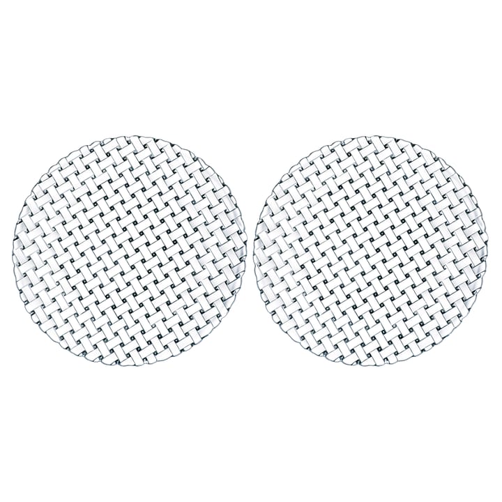 Bossa Nova plate 32 cm 2-pack - clear - Nachtmann