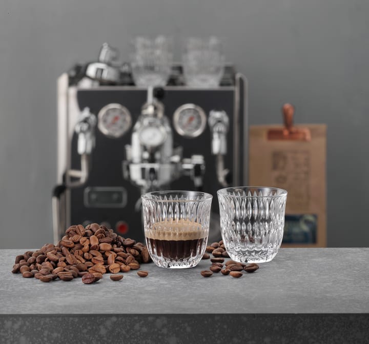 Ethno Barista Espresso glass 9 cl 2-pack, Clear Nachtmann