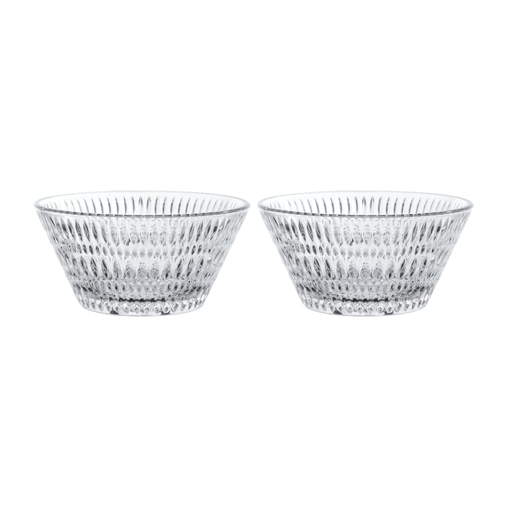 Ethno bowl Ø16.5 cm 2-pack, Clear Nachtmann