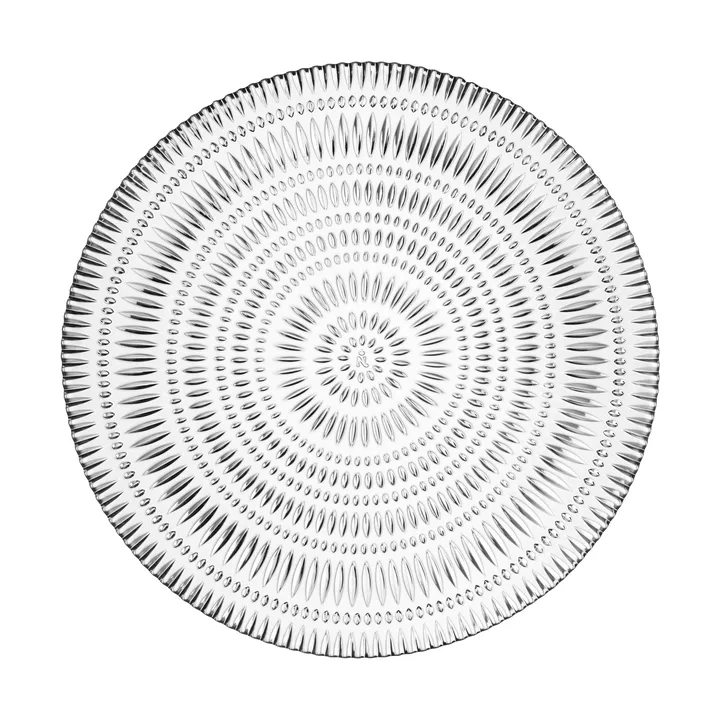 Ethno plate - 2-pack, crystal glass, Ø32 cm - Nachtmann