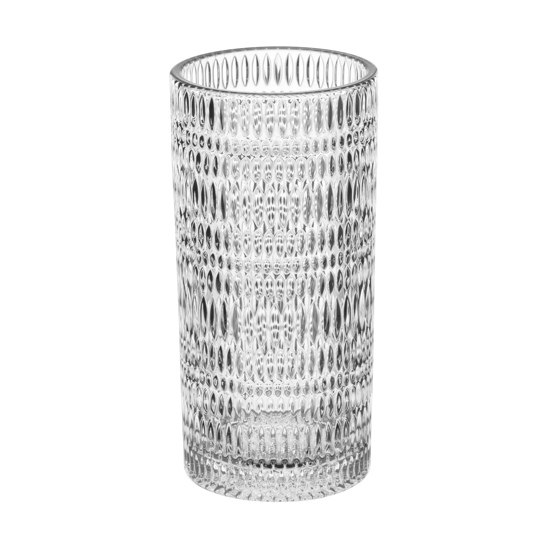 Ethno vase, Crystal glass, 23 cm Nachtmann